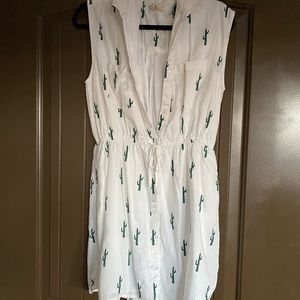Cactus summer dress